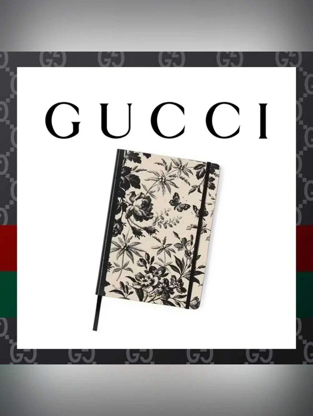 NEW GUCCI Herbarium Stunning Floral Notebook!